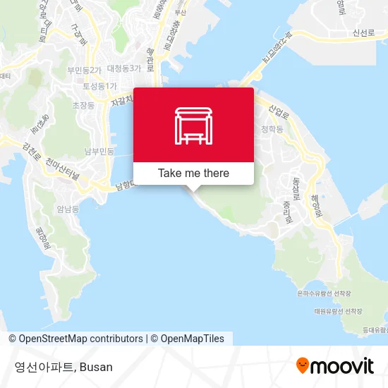 영선아파트 map