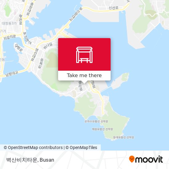 벽산비치타운 map