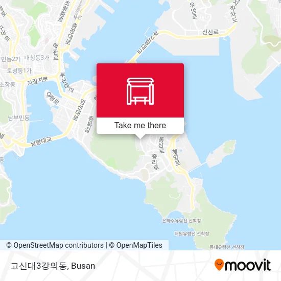 고신대3강의동 map