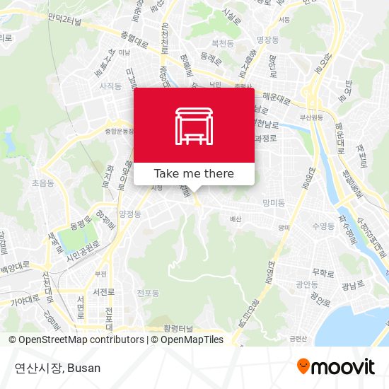 연산시장 map