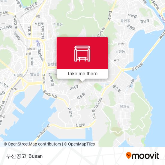 부산공고 map