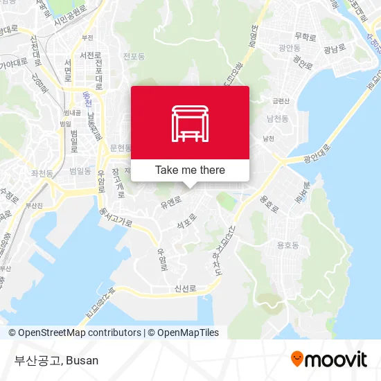 부산공고 map