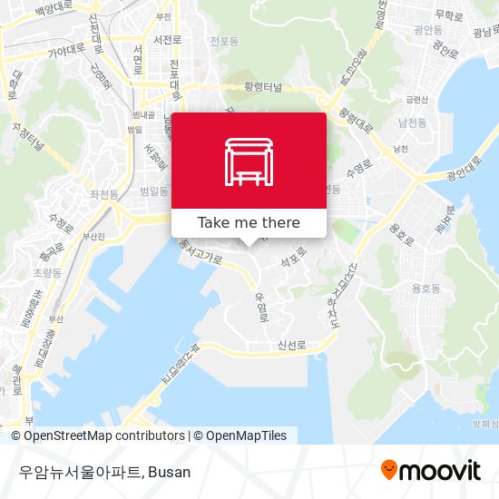 우암뉴서울아파트 map
