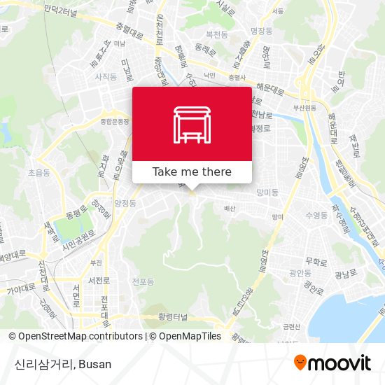 신리삼거리 map