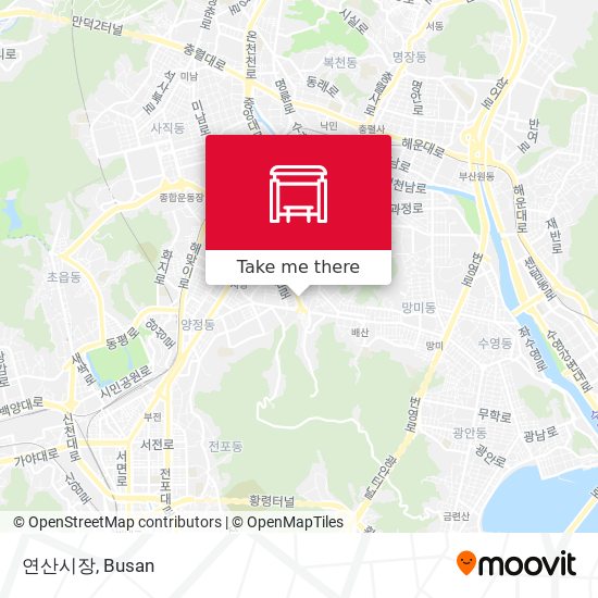 연산시장 map