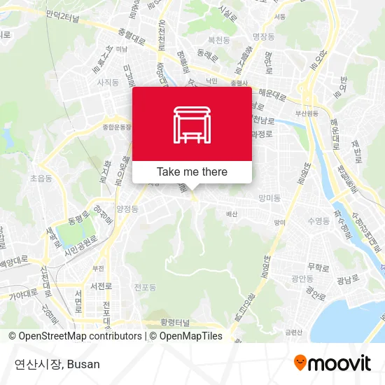 연산시장 map