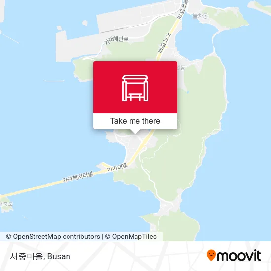 서중마을 map