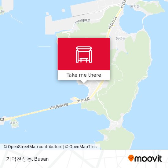 가덕천성동 map