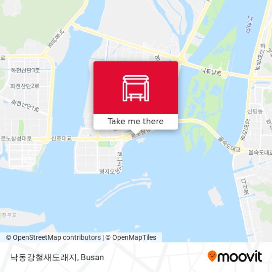 낙동강철새도래지 map