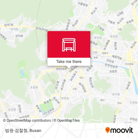 법원-검찰청 map