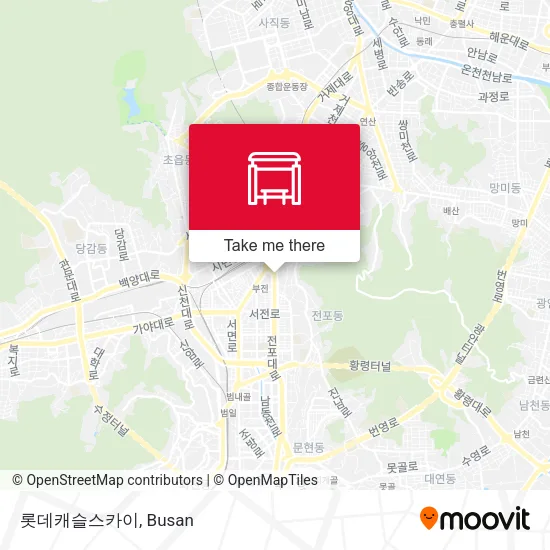 롯데캐슬스카이 map