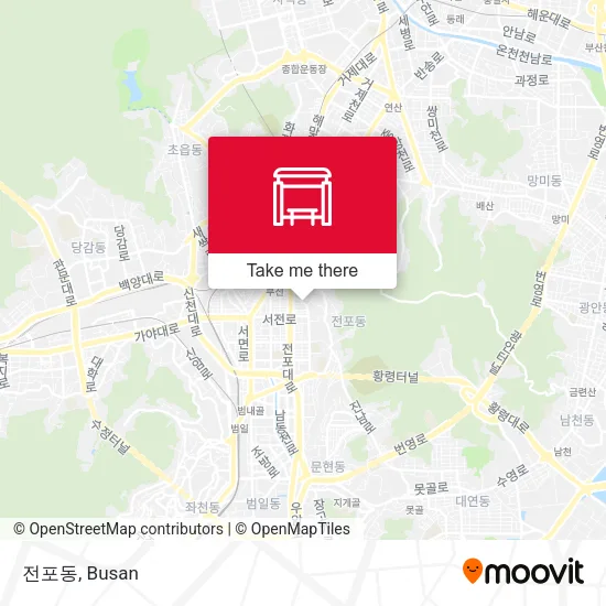 전포동 map