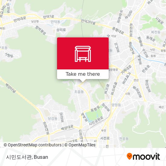 시민도서관 map