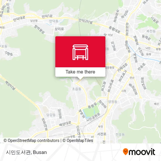 시민도서관 map