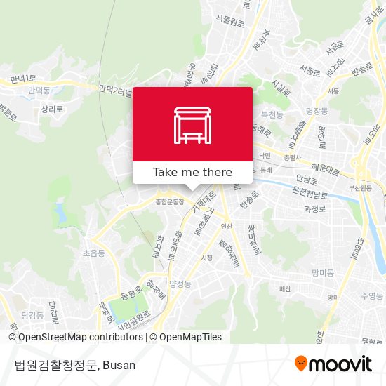 법원검찰청정문 map