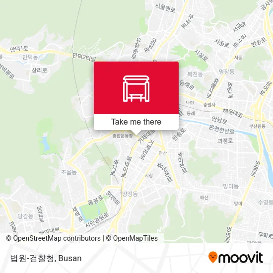 법원-검찰청 map