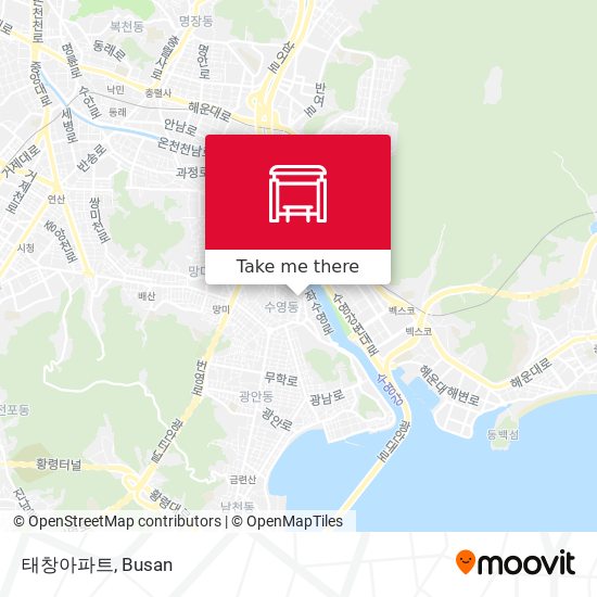 태창아파트 map