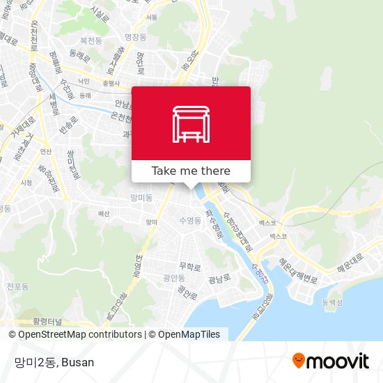 망미2동 map