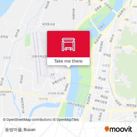 동방마을 map