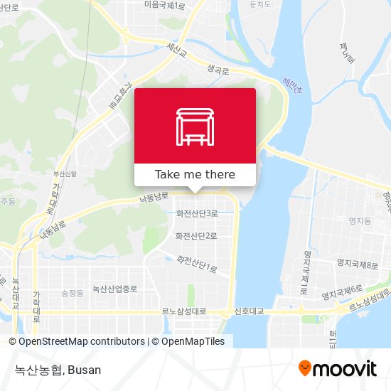 녹산농협 map