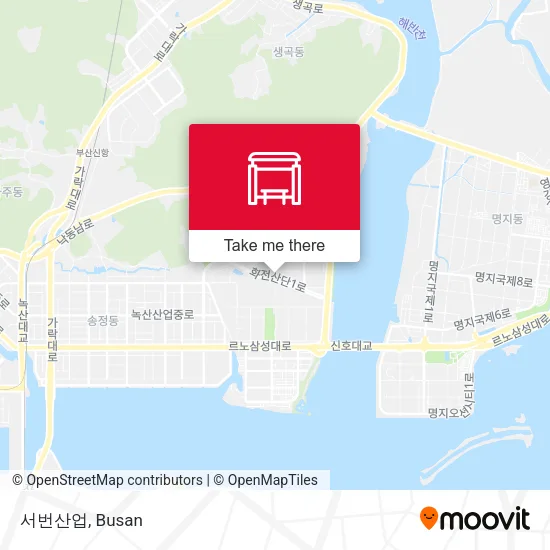 서번산업 map