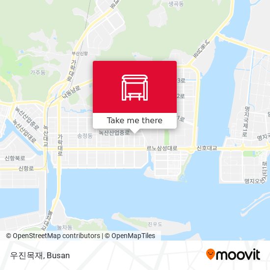 우진목재 map