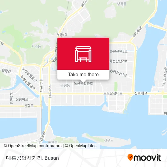 대흥공업사거리 map