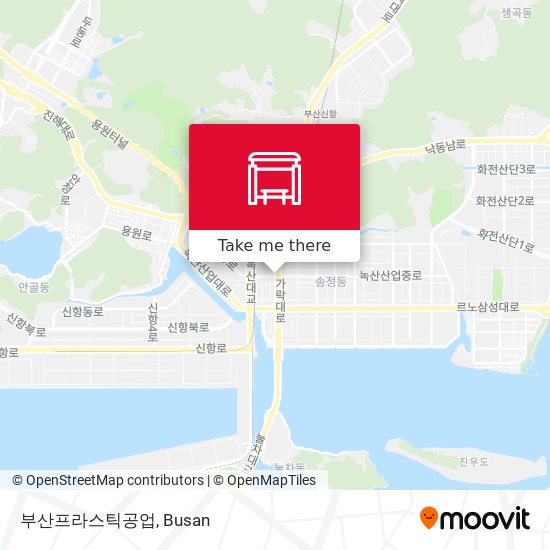 부산프라스틱공업 map