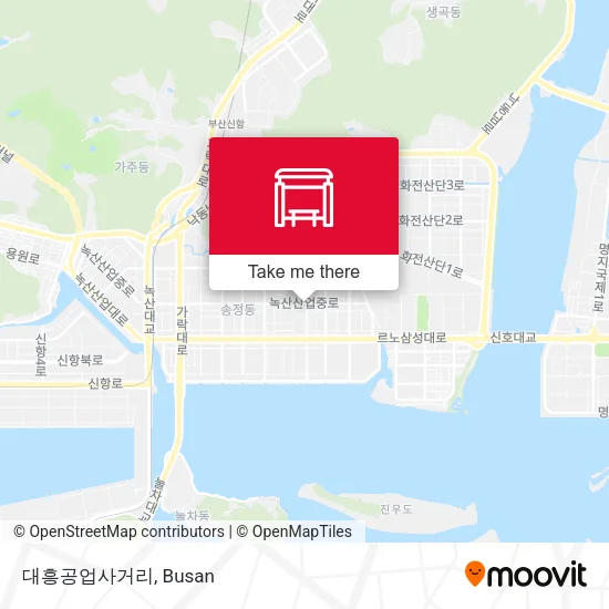 대흥공업사거리 map