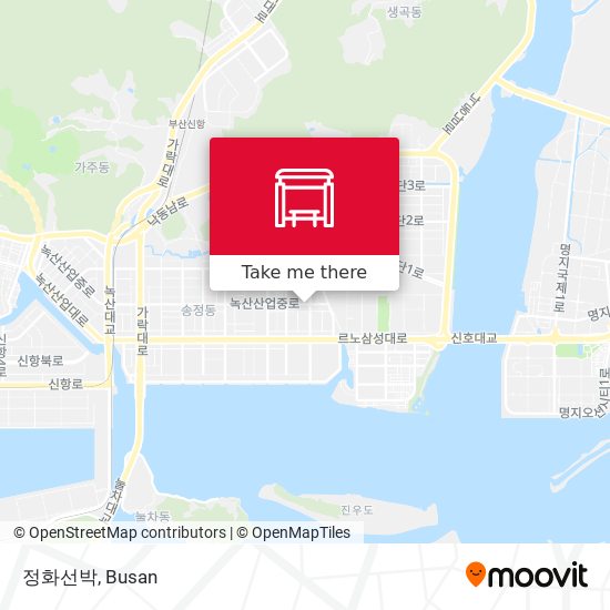 정화선박 map