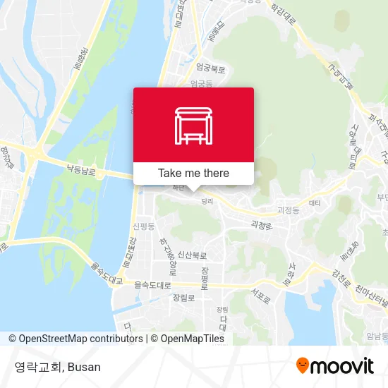 영락교회 map