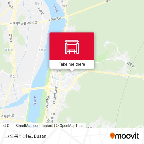 코오롱아파트 map