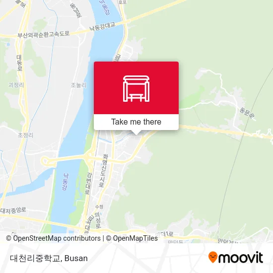 대천리중학교 map