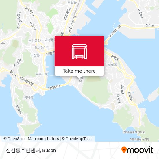 신선동주민센터 map