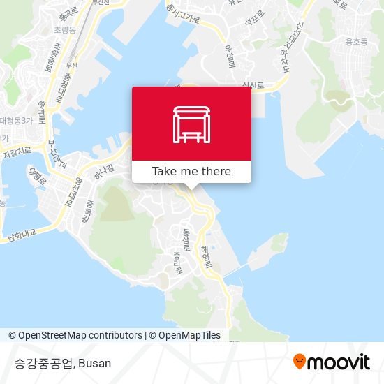 송강중공업 map