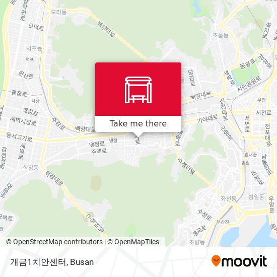 개금1치안센터 map