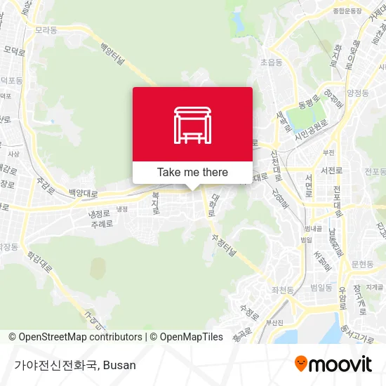 가야전신전화국 map