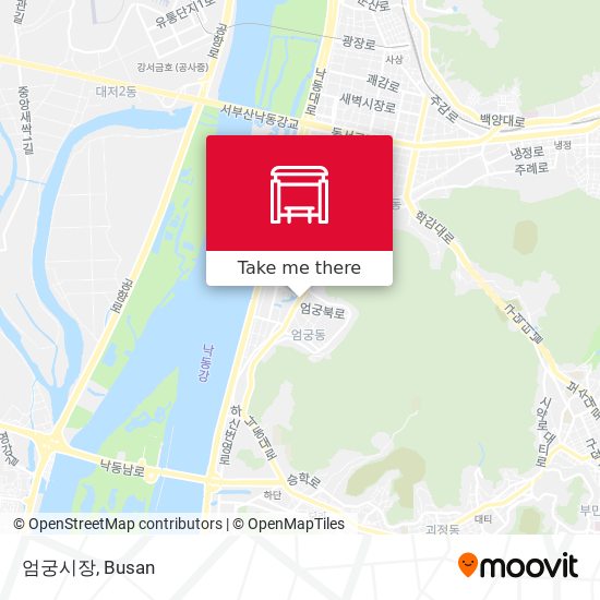 엄궁시장 map
