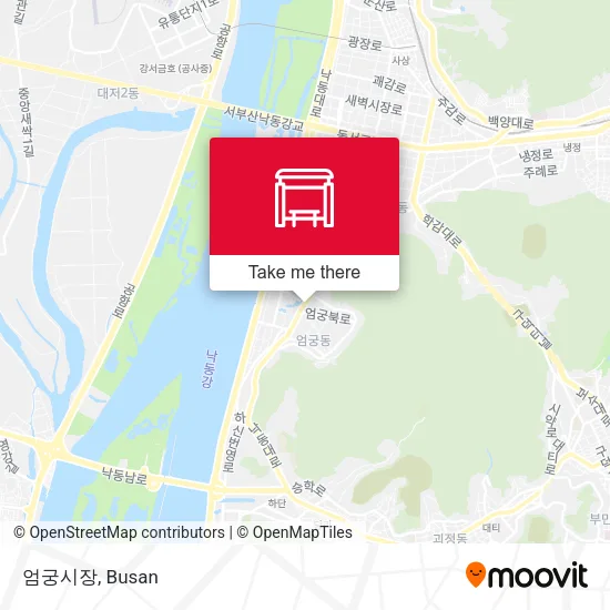 엄궁시장 map