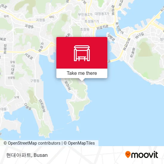 현대아파트 map