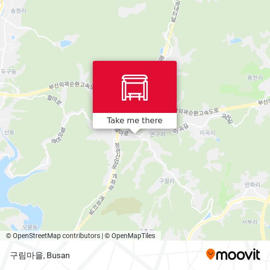 구림마을 map