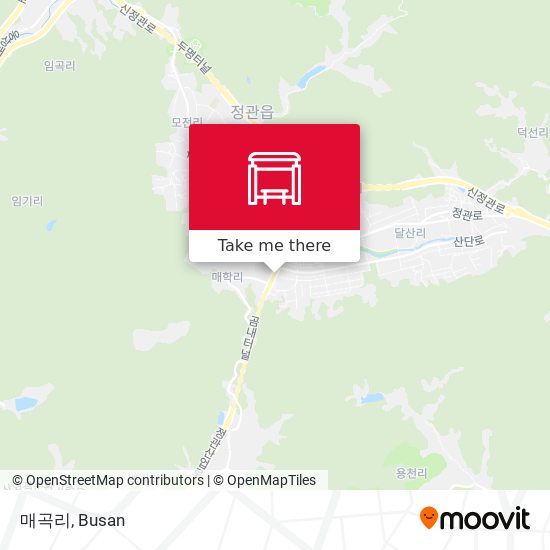 매곡리 map
