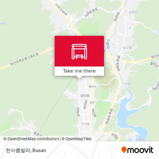 한아름빌라 map