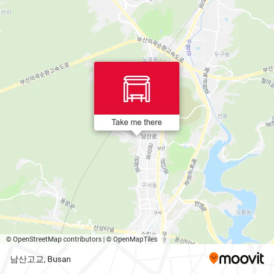 남산고교 map