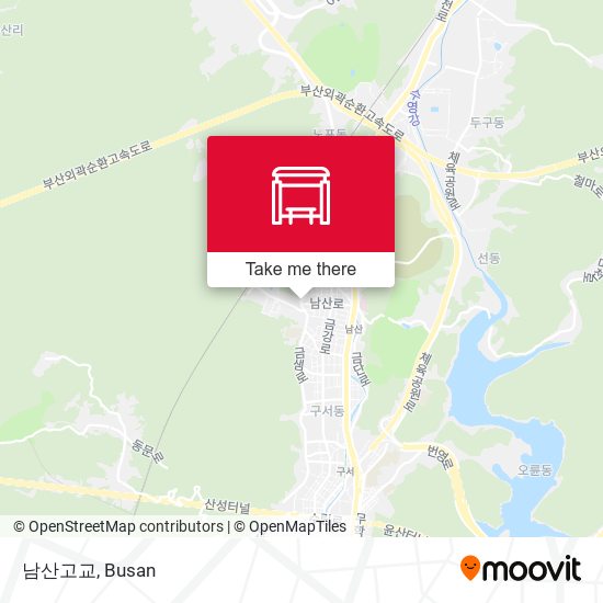 남산고교 map