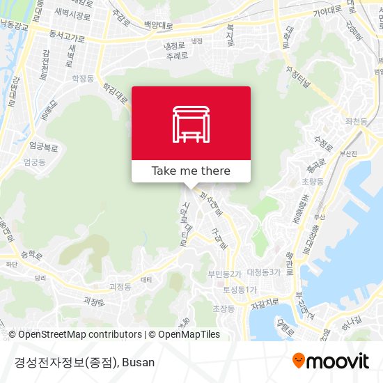 경성전자정보(종점) map
