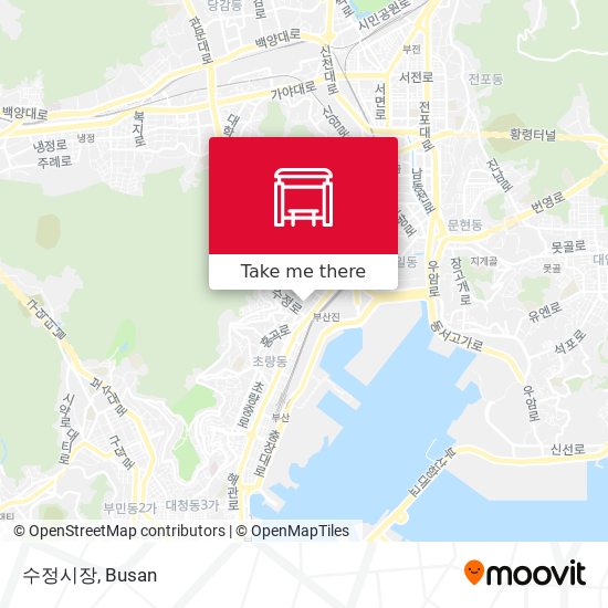 수정시장 map
