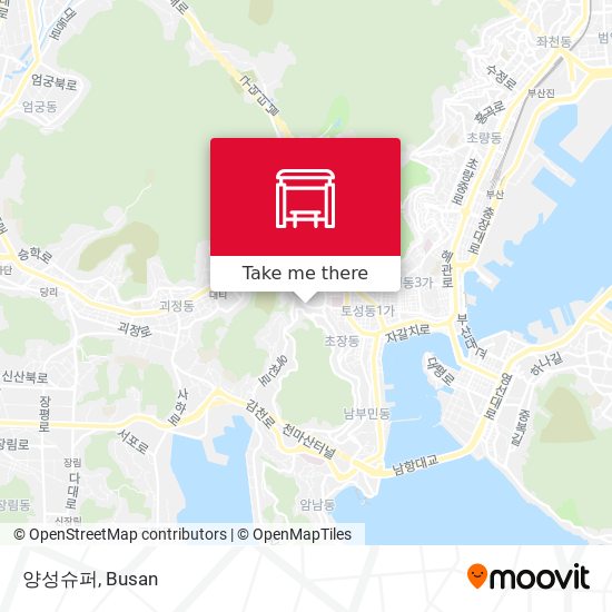 양성슈퍼 map