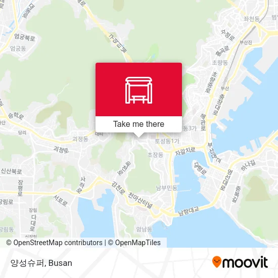 양성슈퍼 map