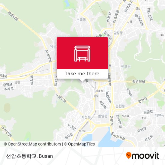 선암초등학교 map